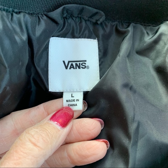 Vans Mist Fog Sherpa Bomber Jacket - Picture 11 of 15